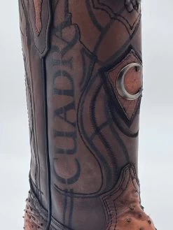 Bota Cuadra Semi Oval Ostrich 2C1OA1 - Flame Miel -Botas Guadalajara Shop 2C1OA1FlameMiel 4 copy