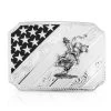 Montana Belt Buckle "All American Bullrider" 46100-205H