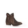 Women’s Circle G Boots Q5019 Brown Cutout Short Boot -Botas Guadalajara Shop 4796C5A5 C44A 4876 8D3F 504846EAEB59