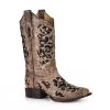 Women’s Corral Boots Square Toe A3648 Flower Embroidery -Botas Guadalajara Shop 67821901 3E51 404A 8ADD 5A69FFF03F39