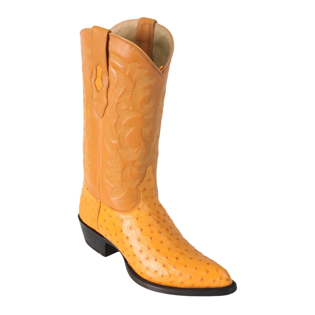 Los Altos Boots H99 J-Toe Ostrich - Buttercup 3 Los Altos Boots H99 J-Toe Ostrich - Buttercup