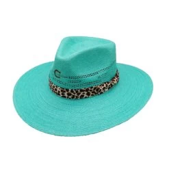 Charlie 1 Horse "Right Meow" Straw Hat