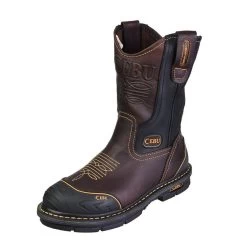 Cebu Work Boot A/Farmer W/Steel Toe - Brown