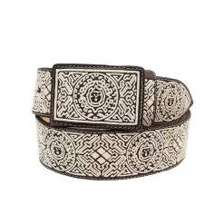 Cinto Piteado Café Obscuro