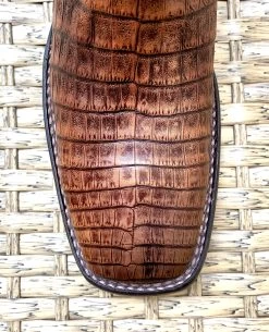 Bota Cuadra Wide Square Toe Fuscus Caiman Belly 3Z1OFY - Porto Maple -Botas Guadalajara Shop CUADRA3Z10FYPORTOMAPLE5