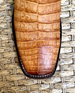Bota Cuadra Wide Square Toe Fuscus Caiman Belly 3Z1OFY - Toaster Almendra -Botas Guadalajara Shop CUADRA3Z10FYTOASTERALMENDRA5