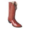 Los Altos Boots Round Toe EEL -Botas Guadalajara Shop Cognac 650803