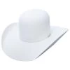 Cuernos Chuecos 6x "Open Crown" Felt Hat - White -Botas Guadalajara Shop Cuernos Chuecos 6x Open Crown