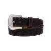 Tony Lama C40068 “Floral Tooled” Belt - Black 2 Tony Lama C40068 “Floral Tooled” Belt - Black -Botas Guadalajara Shop FLORALTOOLEDBLACK