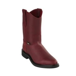 Original Michel H52 Men's Work Boots - Grasso Burgundy