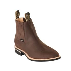 Original Michel H64C Work Boot - Nobuck Dark Tobacco