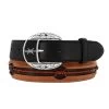 Justin "Fenced In" Men's Belt C10813 - Aged Bark 1 Justin "Fenced In" Men's Belt C10813 - Aged Bark -Botas Guadalajara Shop JUSTINFENCEDINBELTAGEDBARK