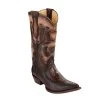 King Exotic H95 3x Toe Ostrich Leg Stitched - Brown -Botas Guadalajara Shop KE 3x Toe Ostrich Leg Brown Burnished 95V20507 52cffc18 35ce 4fcf 9160 2c113a00b9af
