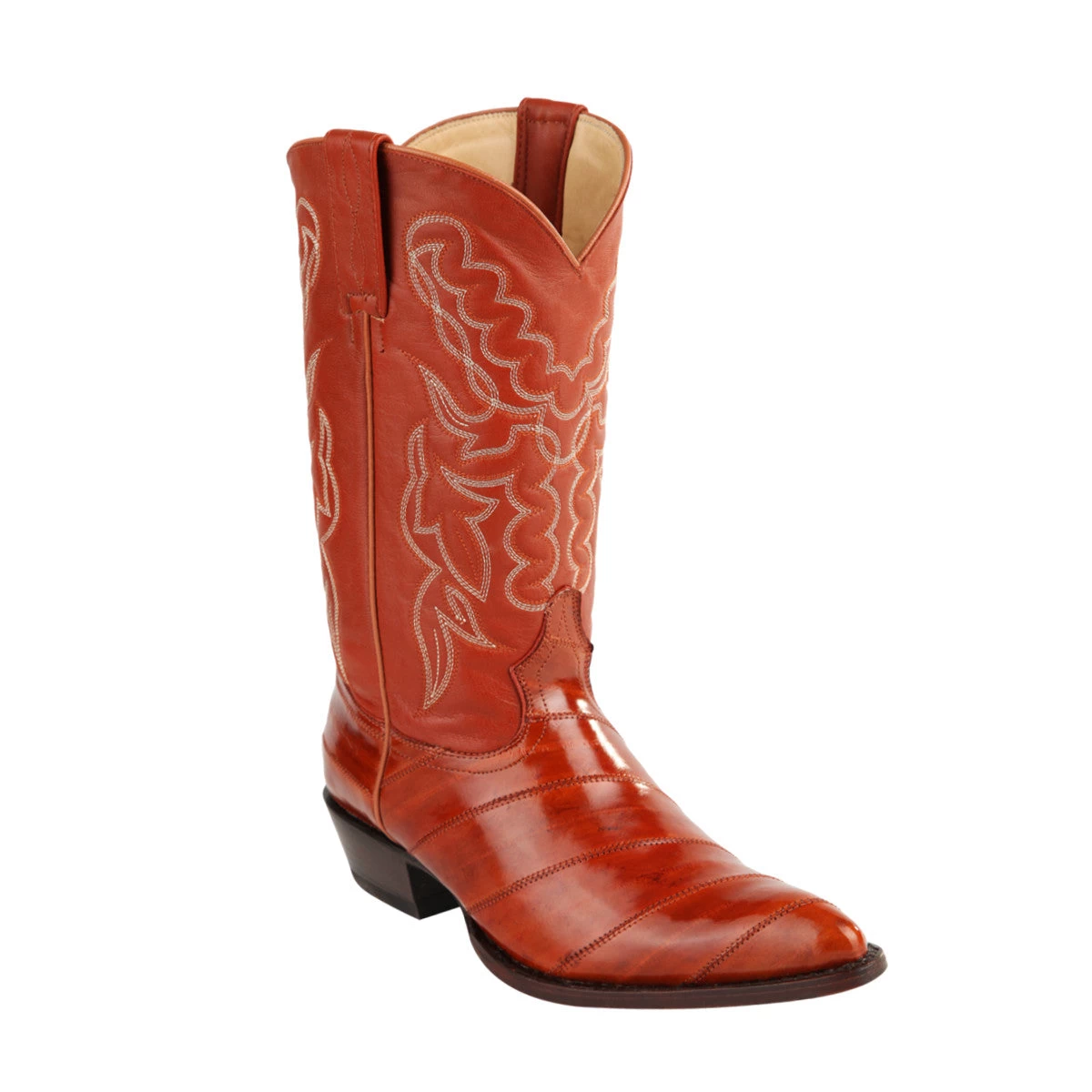 King Exotic H98 J-Toe Eel - Cognac 3 King Exotic H98 J-Toe Eel - Cognac