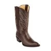 King Exotic H98 J-Toe Lizard - Brown -Botas Guadalajara Shop KE J Toe Lizard Brown 980707