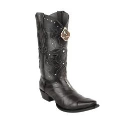 King Exotic H94 Snip Toe Eel - Faded Grey