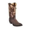 King Exotic H94 Snip Toe Shark - Faded Brown -Botas Guadalajara Shop KESnipToeSharkBrownBurnished94RD0907