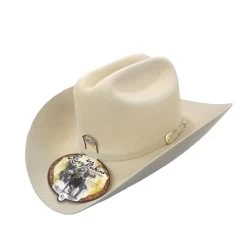 Larry Mahan's 6x Real Felt Hat - Belly