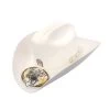 Larry Mahan's 6x Real Felt Hat - White -Botas Guadalajara Shop LARRY MAHAN 6X WHITE ee5ca8e0 00e9 4635 bef5 d3027d8e38da
