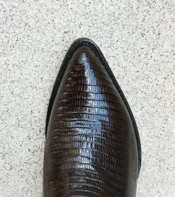 Los Altos Boots 990707 J-Toe Lizard - Brown -Botas Guadalajara Shop LosAltos990707LizardTejuBrown 3