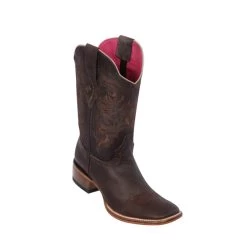 Women's Quincy Wide Square Toe 322E6207 - Crazy Brown