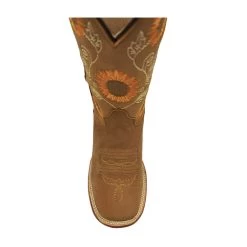 Women's Quincy Wide Square Toe Sunflower 322GA6251 - Honey -Botas Guadalajara Shop QUINCY322GA6251HONEYT