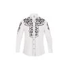Camisa Vaquera Ranger's 141CA01 - White -Botas Guadalajara Shop RANGERS141CA01WHITE