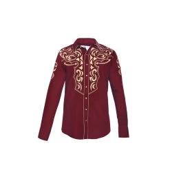 Camisa Vaquera Ranger's 141CA01 - Wine