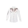 Camisa Vaquera Ranger's 142CA01 - White -Botas Guadalajara Shop RANGERS142CA01WHITE