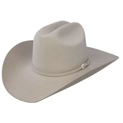 Stetson 10x Shasta Felt Hat 4" Brim - Mist Grey