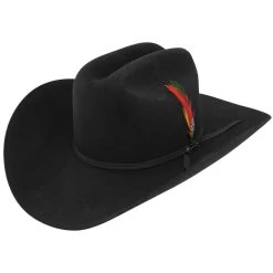 Stetson 6x Spartan Felt Hat - Black
