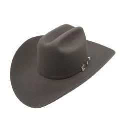 Stetson 6x Monarca Felt Hat - Granite Grey