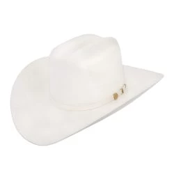 Stetson 100x El Presidente Felt Hat 4" Brim - White
