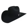 Stetson 30x El Patron Felt Hat 4" Brim - Black (75) -Botas Guadalajara Shop Stetson 30x 75 El Patron Black