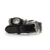 Tony Lama 9113L “Cutting Champ” Belt - Black -Botas Guadalajara Shop TLCUTTINGCHAMP9113L