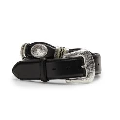 Tony Lama 9113L “Cutting Champ” Belt - Black