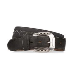 Tony Lama C42743 “Maverik” Belt - Black