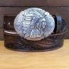 Tony Lama C13704 "Ol Chief" Women's Belt -Botas Guadalajara Shop Tony Lama Indian Buckle Belt