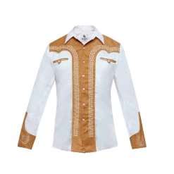 Camisa Charra Rangers 124CA01 - White