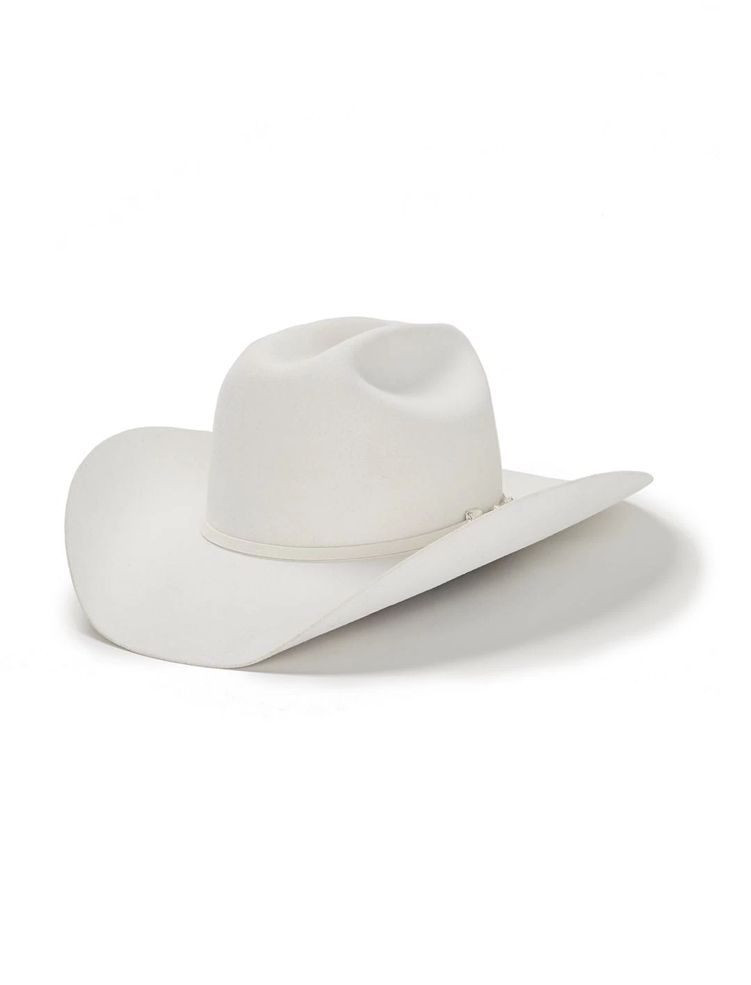 Stetson 4X Deadwood Wool Hat 4" Brim - White 3 Stetson 4X Deadwood Wool Hat 4" Brim - White