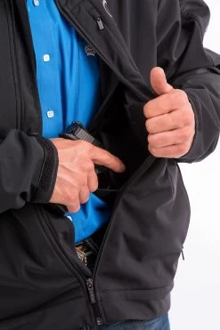 MENS CINCH CONCEALED CARRY BONDED JACKET 1043014 -Botas Guadalajara Shop mwj1043014 5