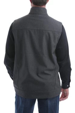 MENS CINCH TEXTURED BONDED VEST 1515006 -Botas Guadalajara Shop mwv1515006 3