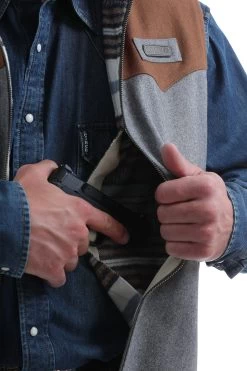 MENS CINCH CONCEALED CARRY VEST 1543001 -Botas Guadalajara Shop mwv1543001 4