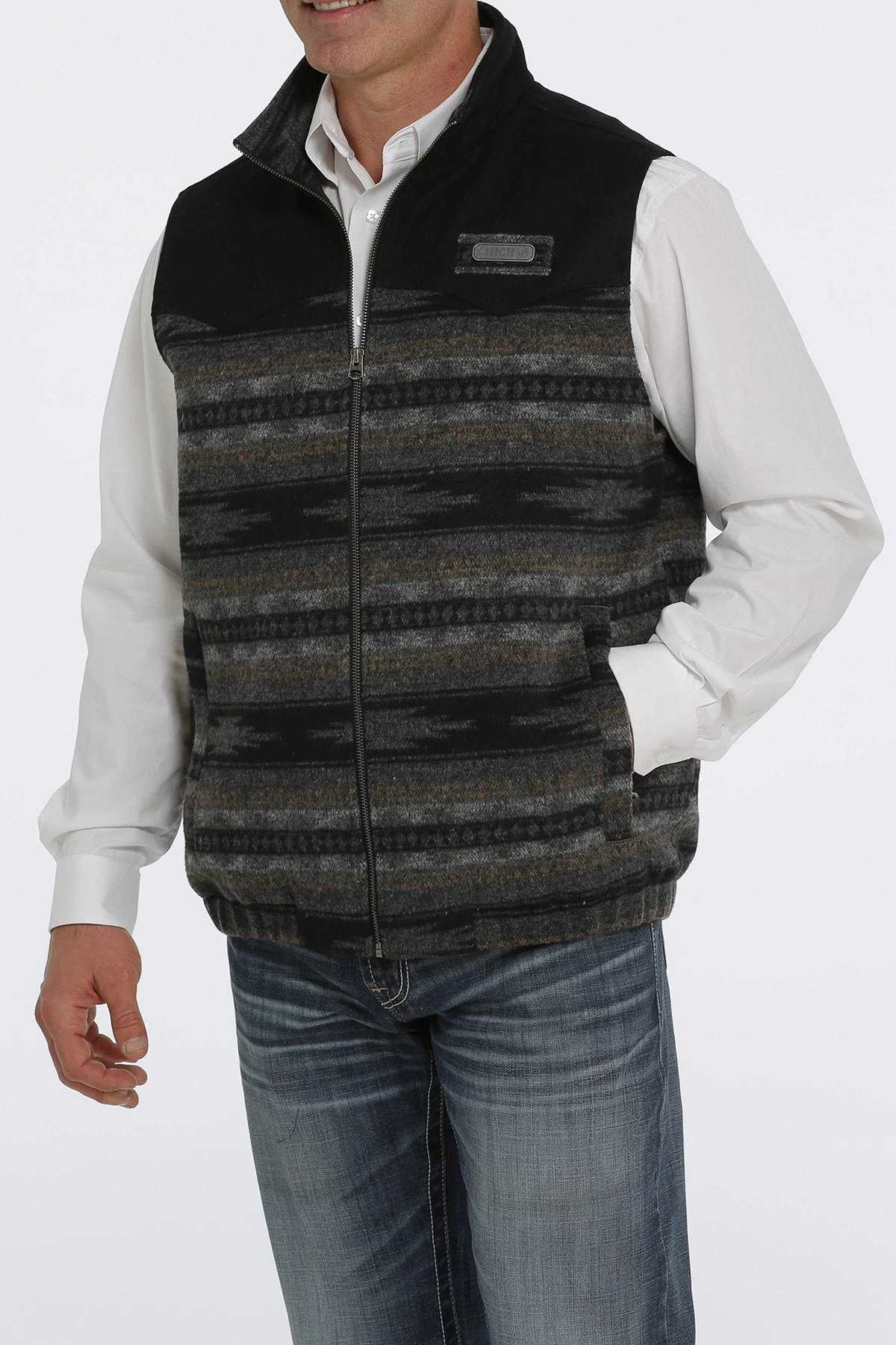 MEN'S CINCH WOOLY CONCEALED CARRY VEST 1543006 4 MEN'S CINCH WOOLY CONCEALED CARRY VEST 1543006 - Image 2