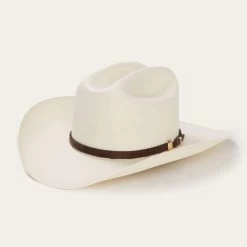 Stetson 1000x Evilla De Oro Straw Hat 3-1/2" Brim