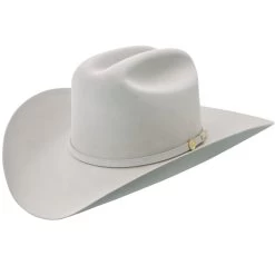Stetson 100x El Presidente Felt Hat 4" Brim - Mist Grey