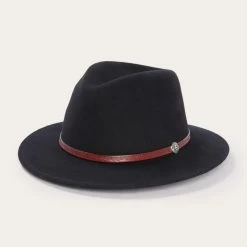 Stetson "Cromwell" Crushable Outdoor Hat - Black