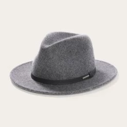 Stetson "Explorer" Crushable Outdoor Hat - Grey
